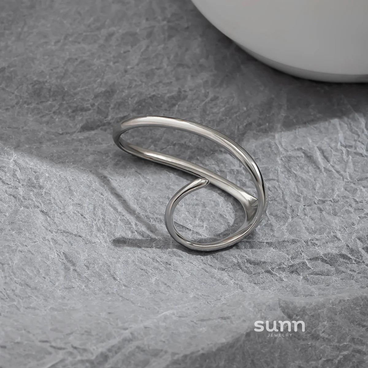 Kayce Modern Open Ring