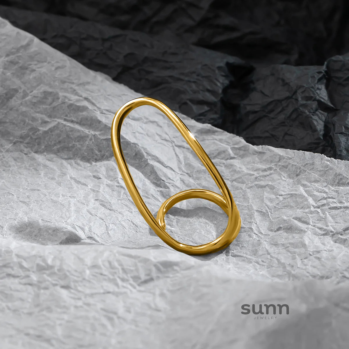 Kayce Modern Open Ring