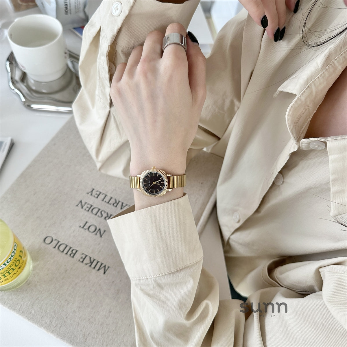 Kaycee Elegant Square Watch [GTUS5BV5]