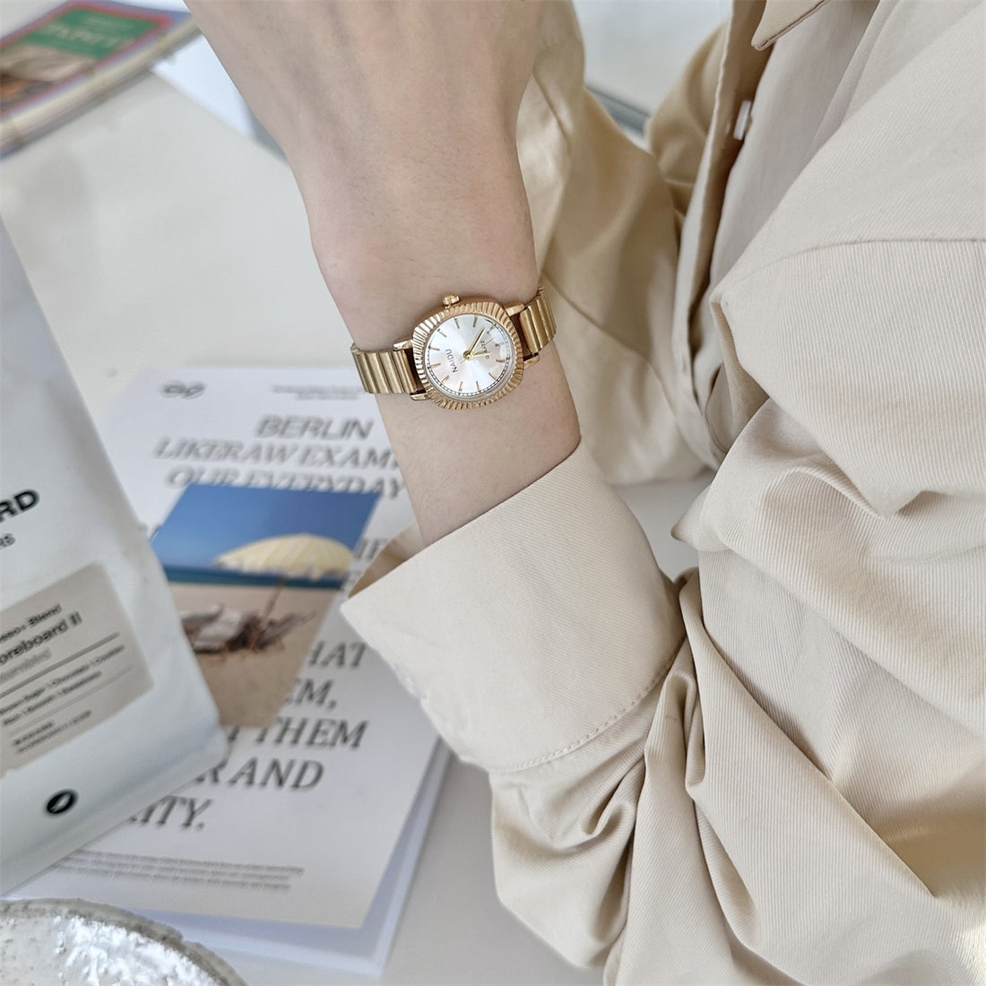 Kaycee Elegant Square Watch [X0R38OTB]