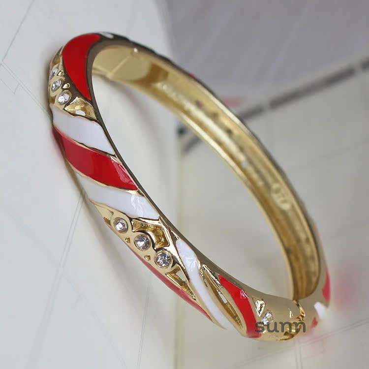 Kayci Enamel Glaze Bangle [R34LMZKU]