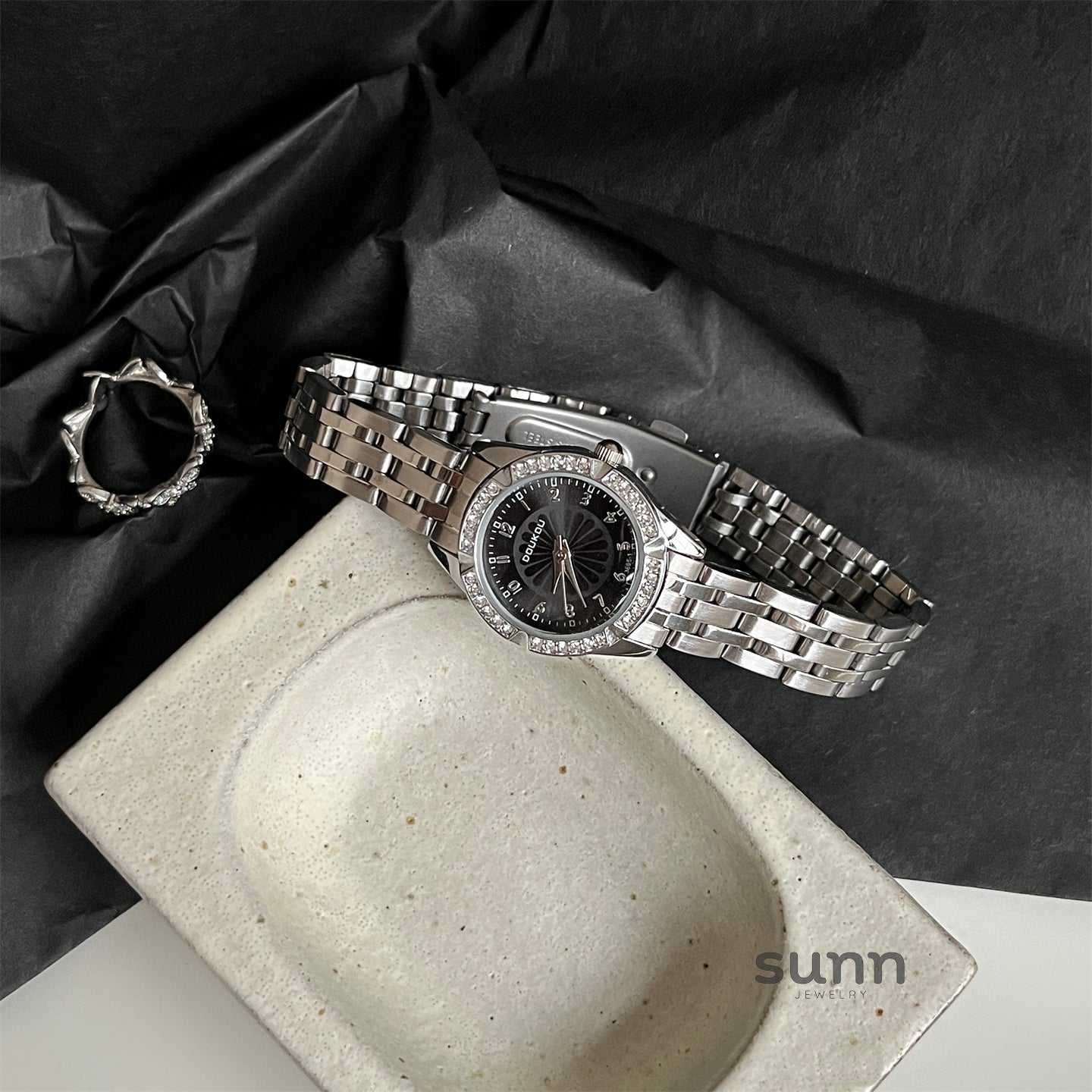 Kaydance Dainty Daisy Watch [N292CIQC]