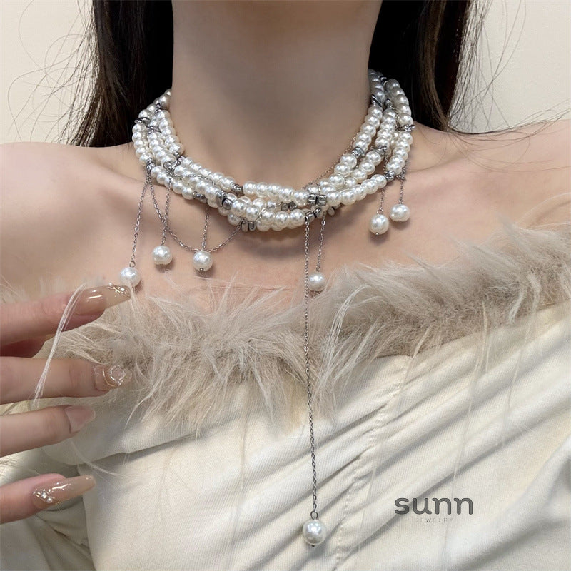 Kaydance Pearl Heart Choker [8K9M7ZKP]
