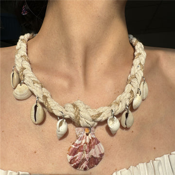Kaylani Bohemian Shell Necklace [WZL4JC5Z]