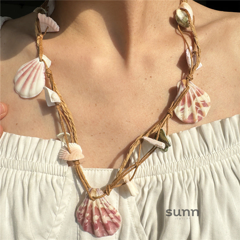 Kaylani Bohemian Shell Necklace [WZL4JC5Z]