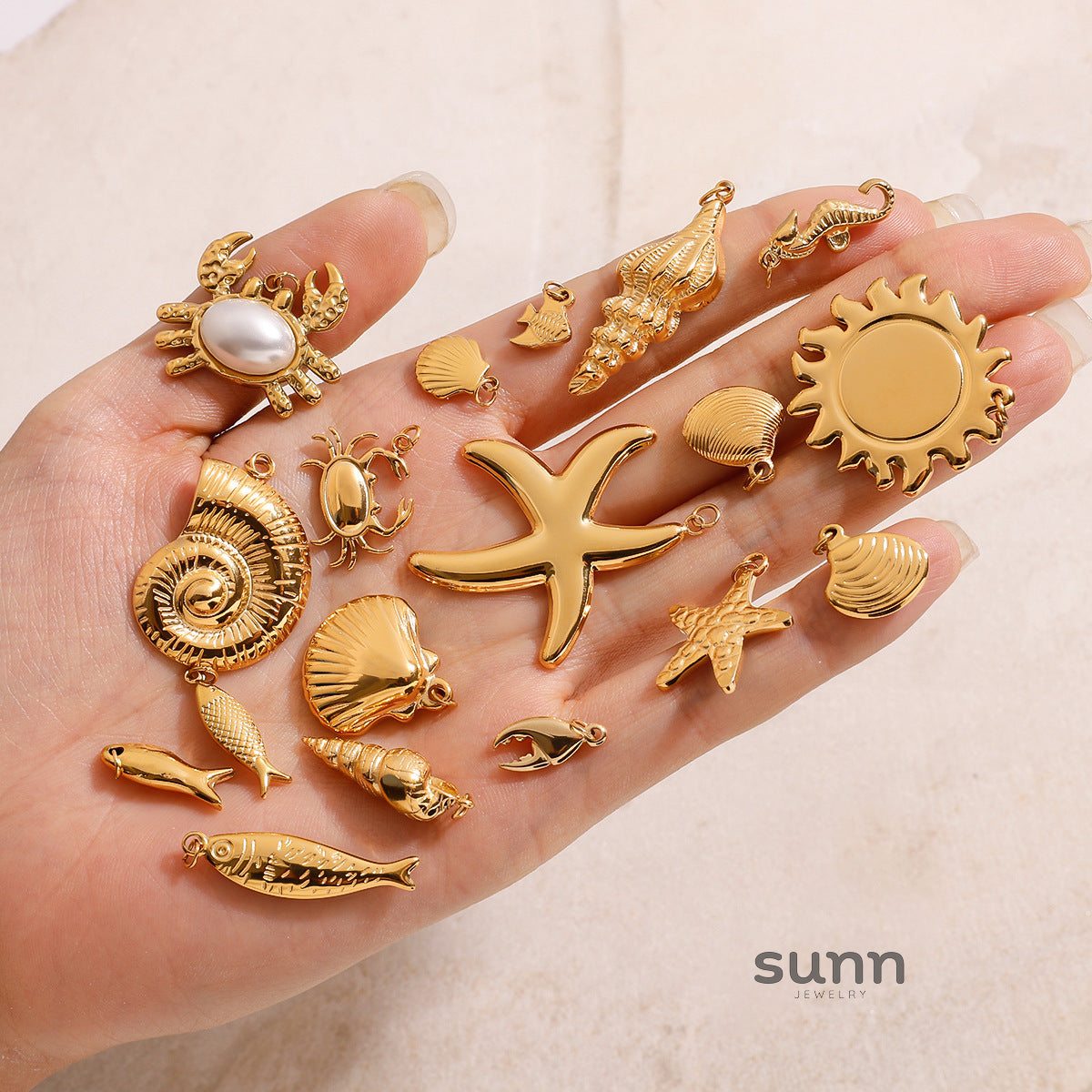 Kaylea Titanium Charm Pendants [N182YWLH]