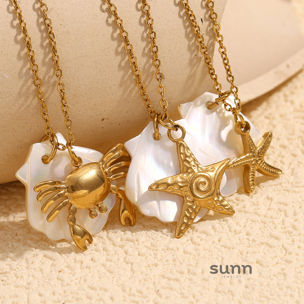 Kayleah Ocean Treasure Necklace [C2CIWS1U]