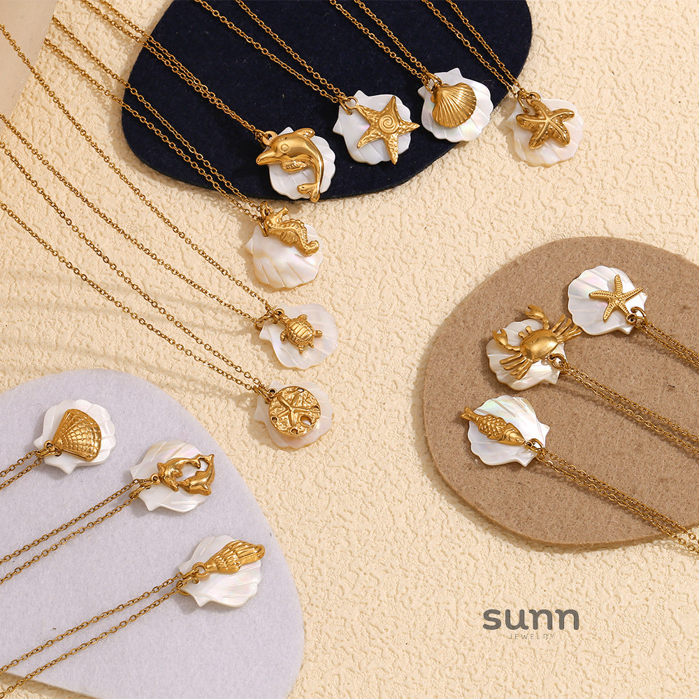 Kayleah Ocean Treasure Necklace [47JS4LNX]