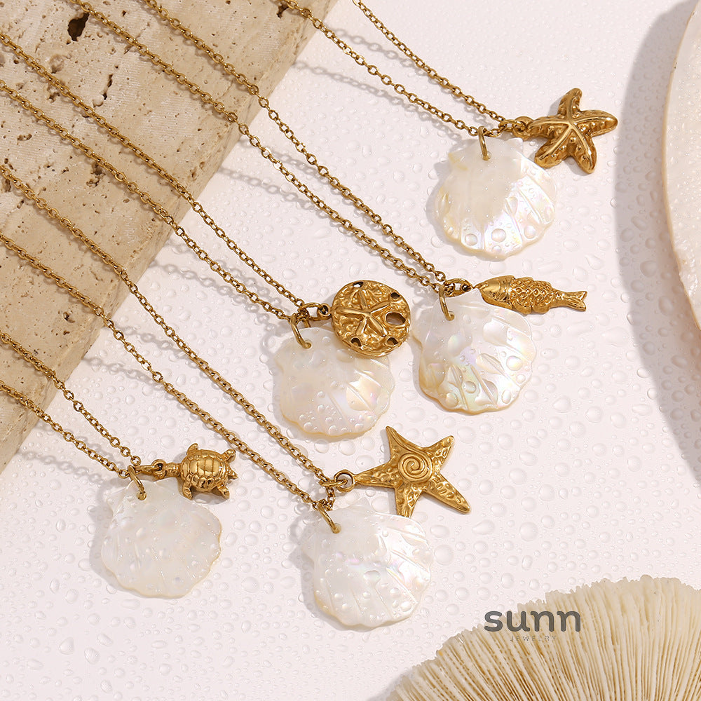 Kayleah Ocean Treasure Necklace [L858IMNQ]