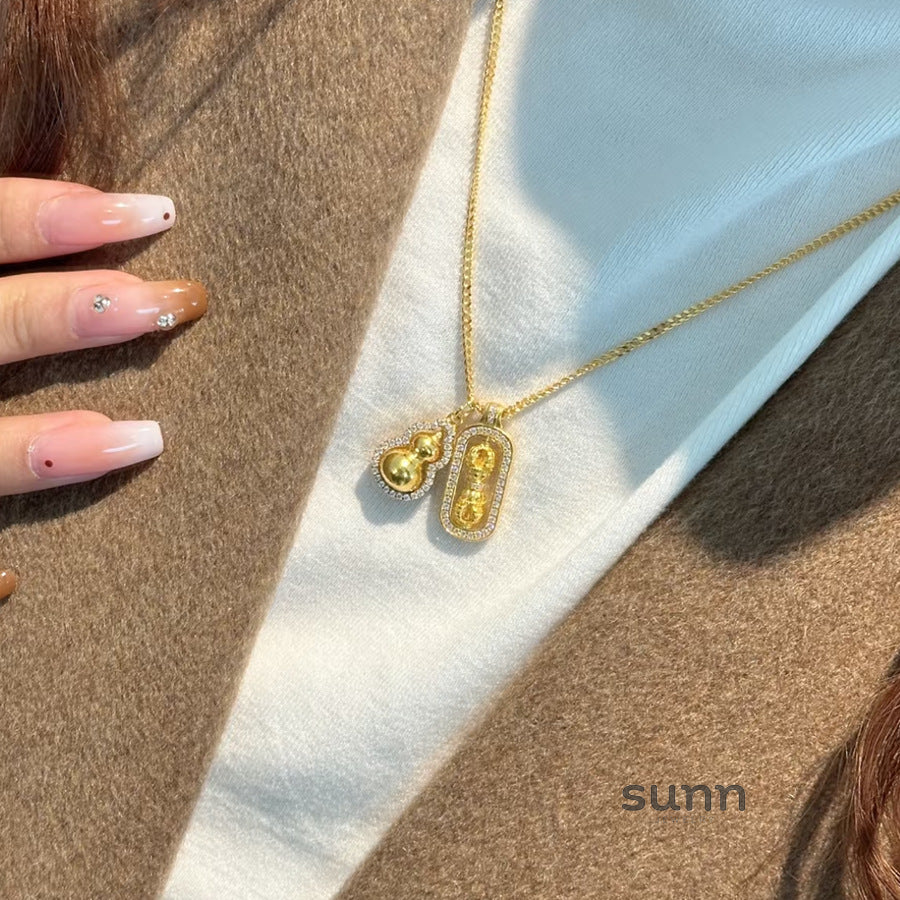 Kaylie Auspicious Charm Necklace [B0WVWAHE]