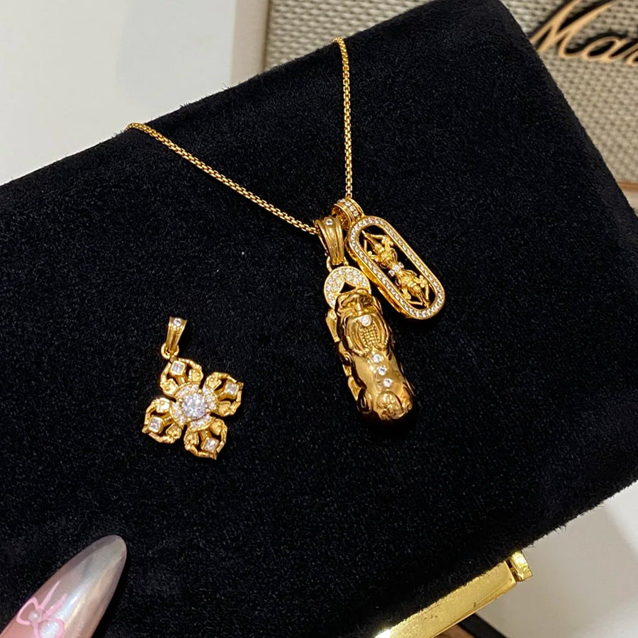 Kaylie Auspicious Charm Necklace [WQOPAT5V]