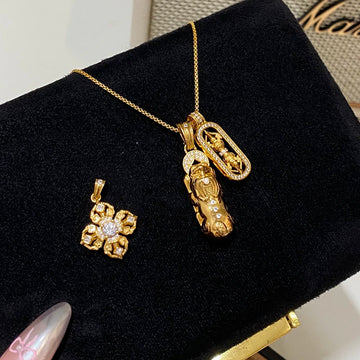 Kaylie Auspicious Charm Necklace [WQOPAT5V]