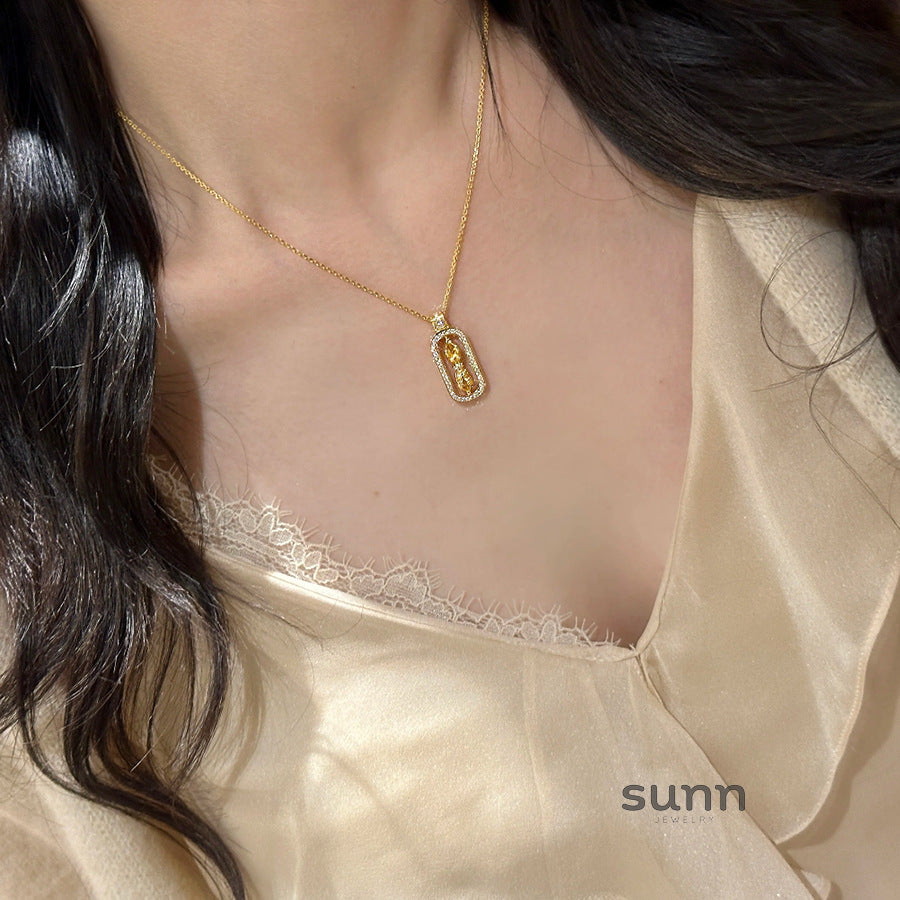 Kaylie Auspicious Charm Necklace [OI7DPSE6]