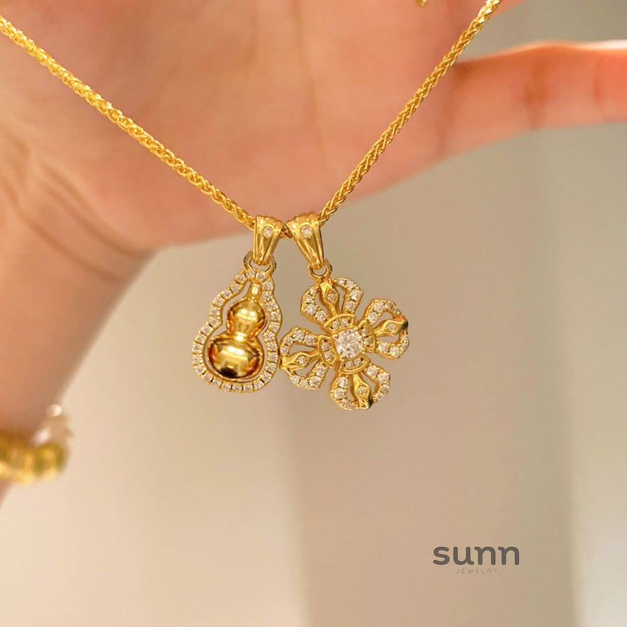 Kaylie Auspicious Charm Necklace [7OCRJYZQ]