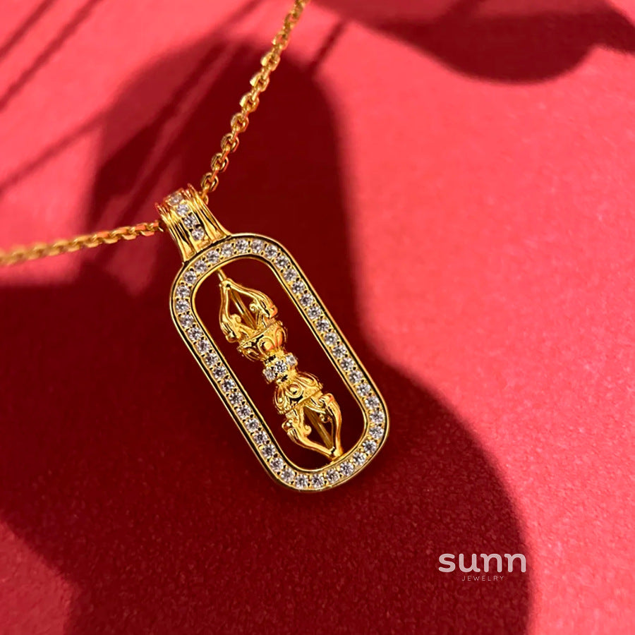 Kaylie Auspicious Charm Necklace [A5NONMIA]