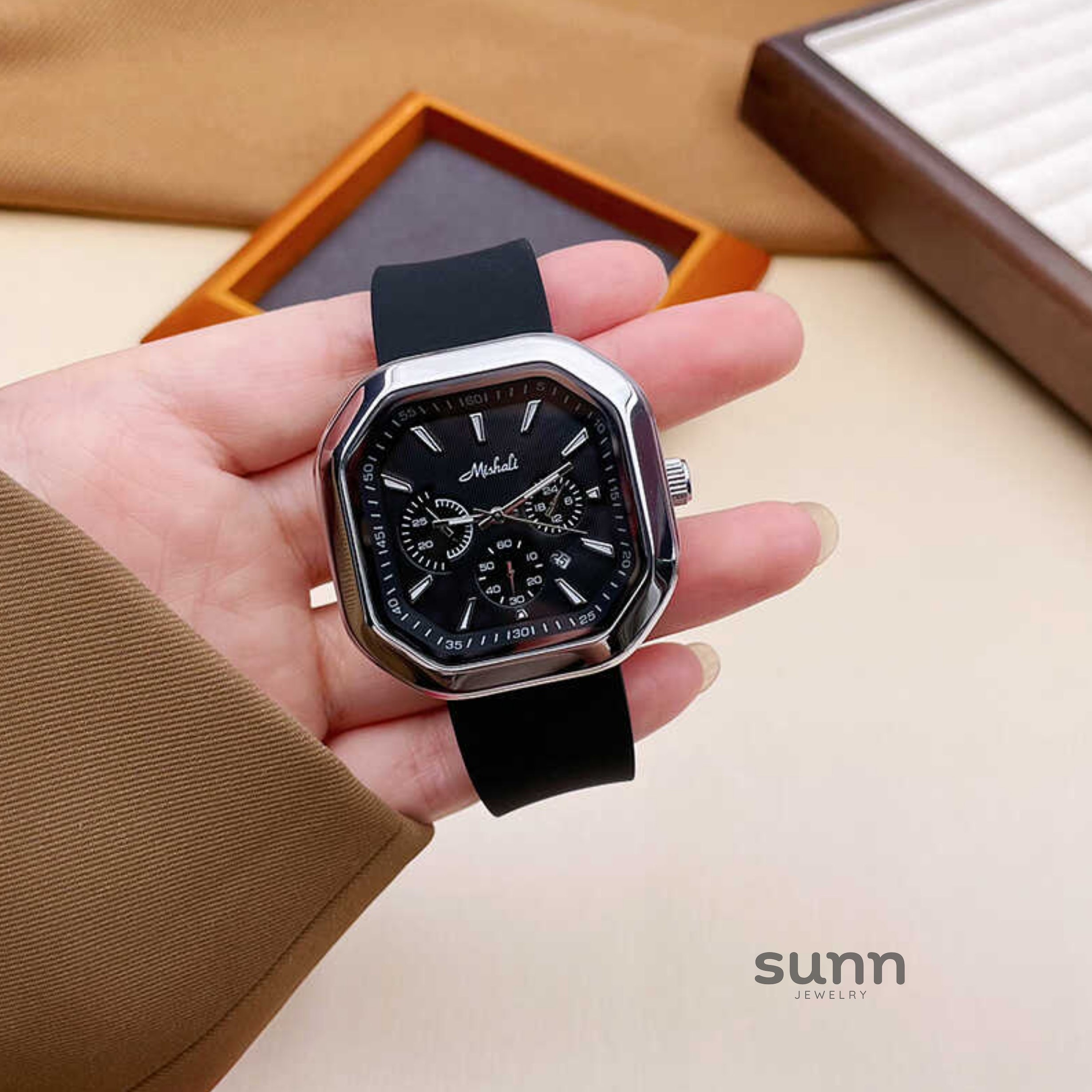 Kaylie Modern Square Watch