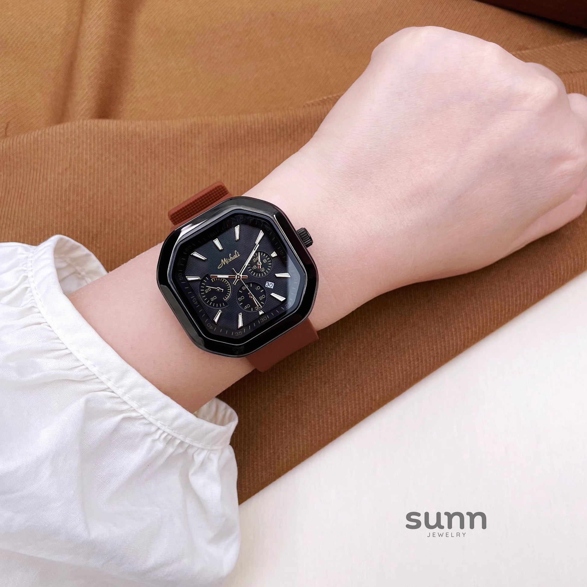 Kaylie Modern Square Watch