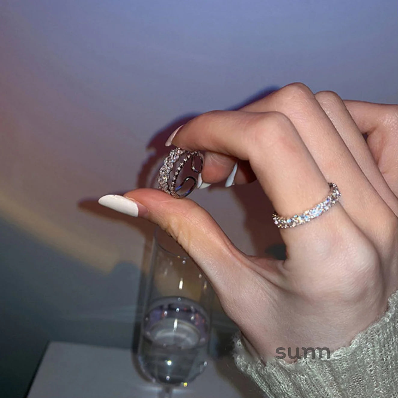 Kaylin Dazzling Zircon Ring
