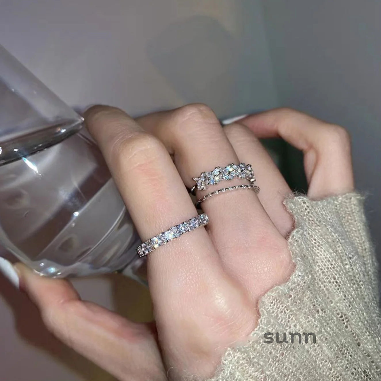 Kaylin Dazzling Zircon Ring