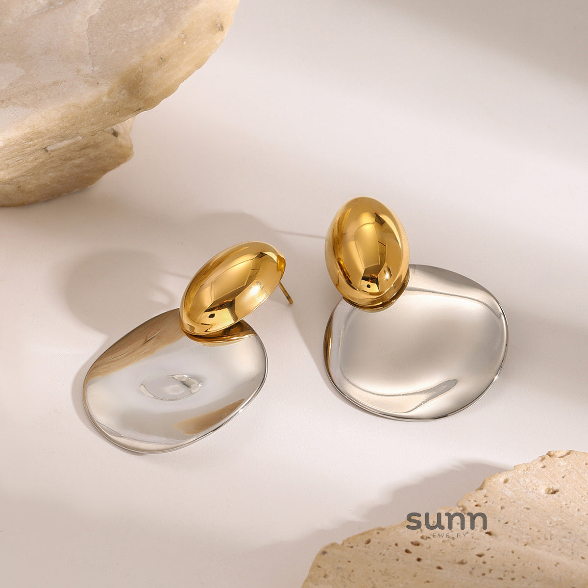 Kaylynn Sculptural Statement Earrings [XGW6TFWG]