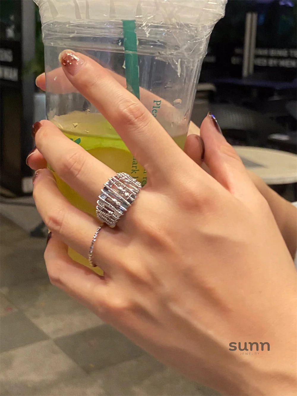 Kaysen Industrial Hollow Open Ring