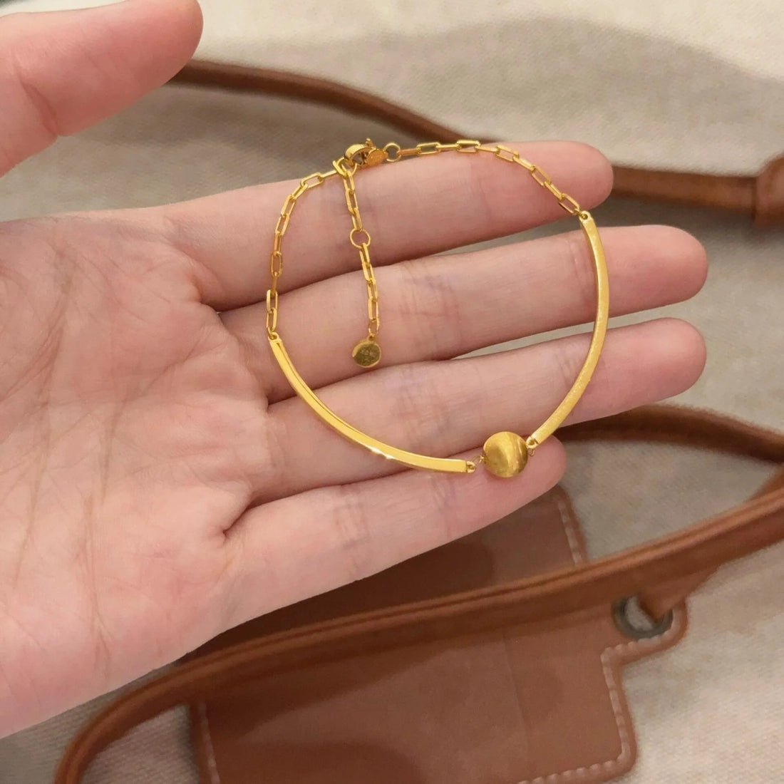 Kaytlyn Starry Sand Gold Cuff