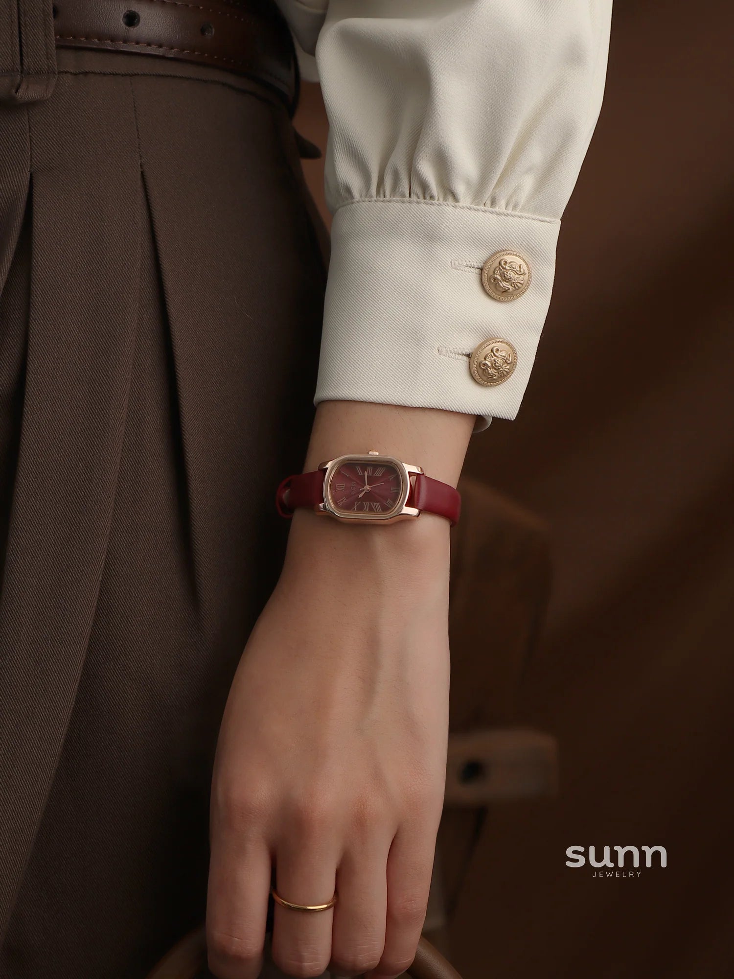 Kealani Vintage Rectangular Watch