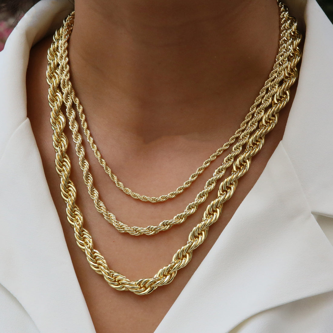 Keeley Gold Twist Chain [0AZ7F3HI]