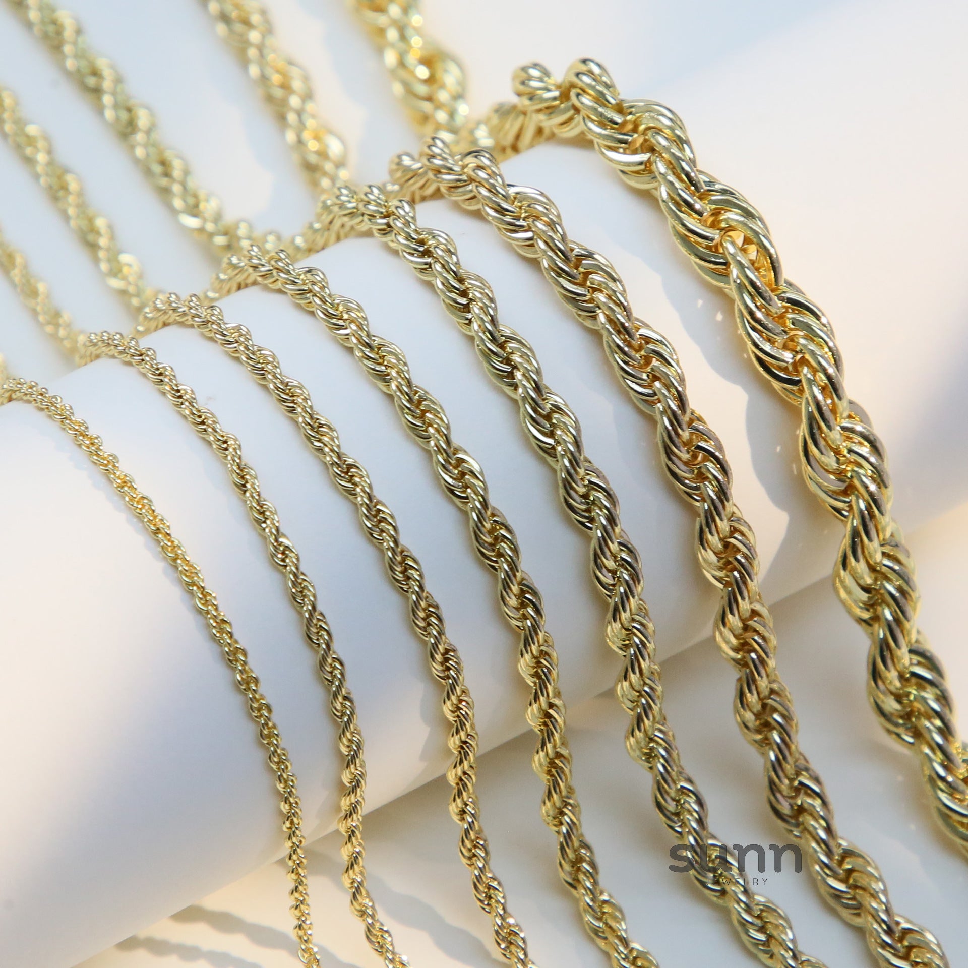Keeley Gold Twist Chain [QTUA4A20]