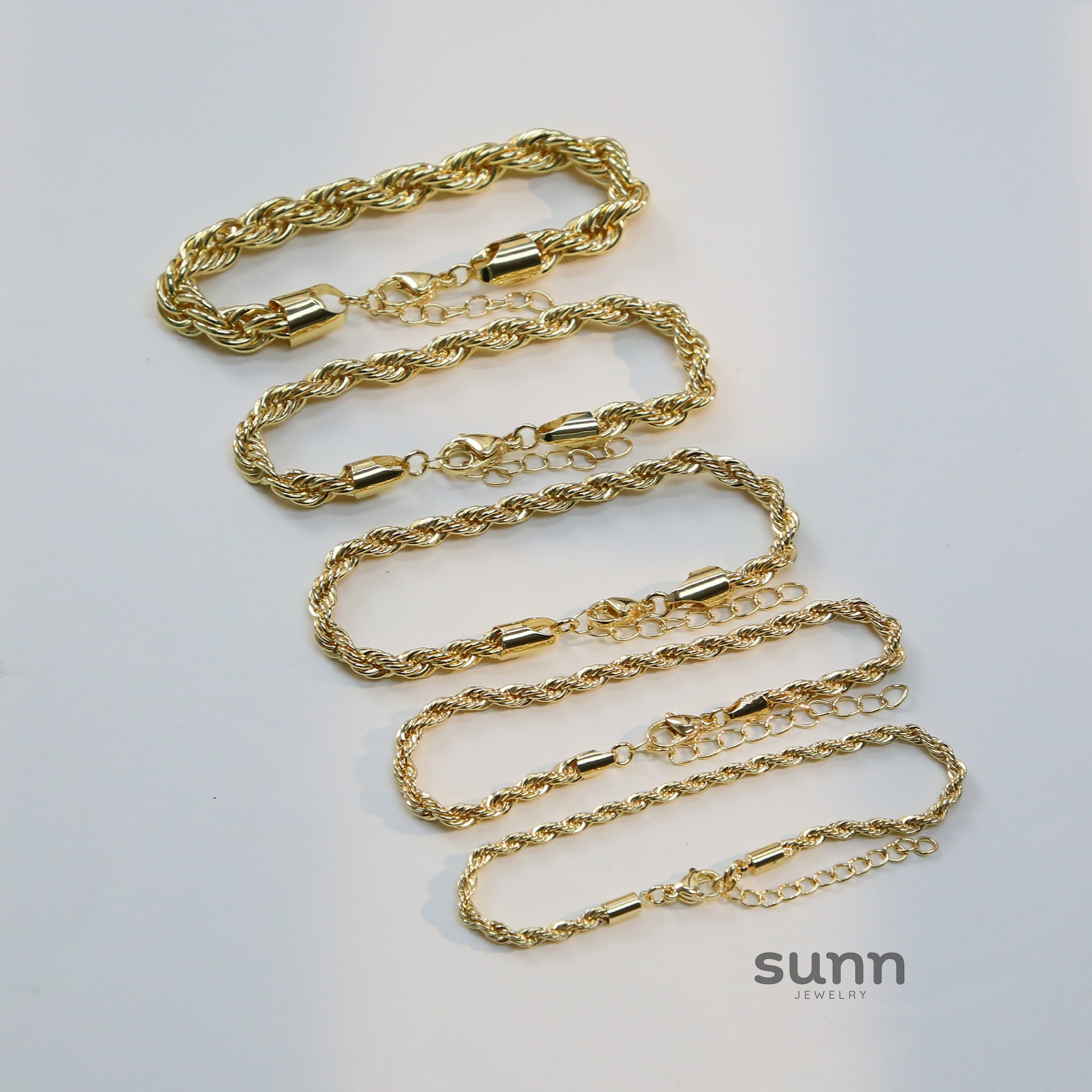 Keeley Gold Twist Chain [SEI09T2W]