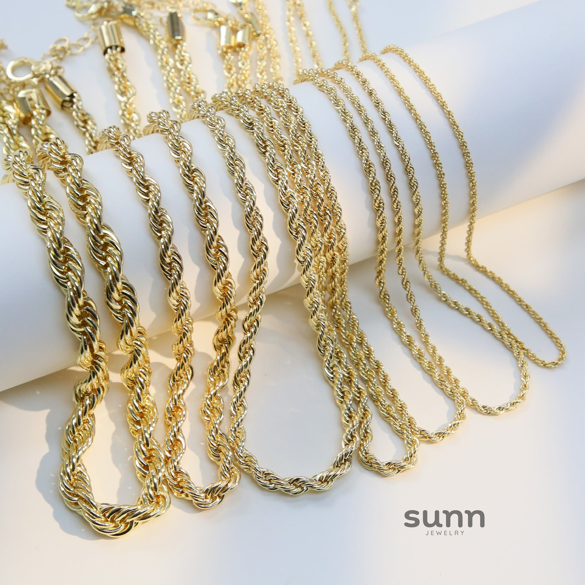Keeley Gold Twist Chain [RXOKHBEA]