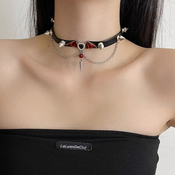 Keeva Edgy Heart Choker [SA9KGTJ1]
