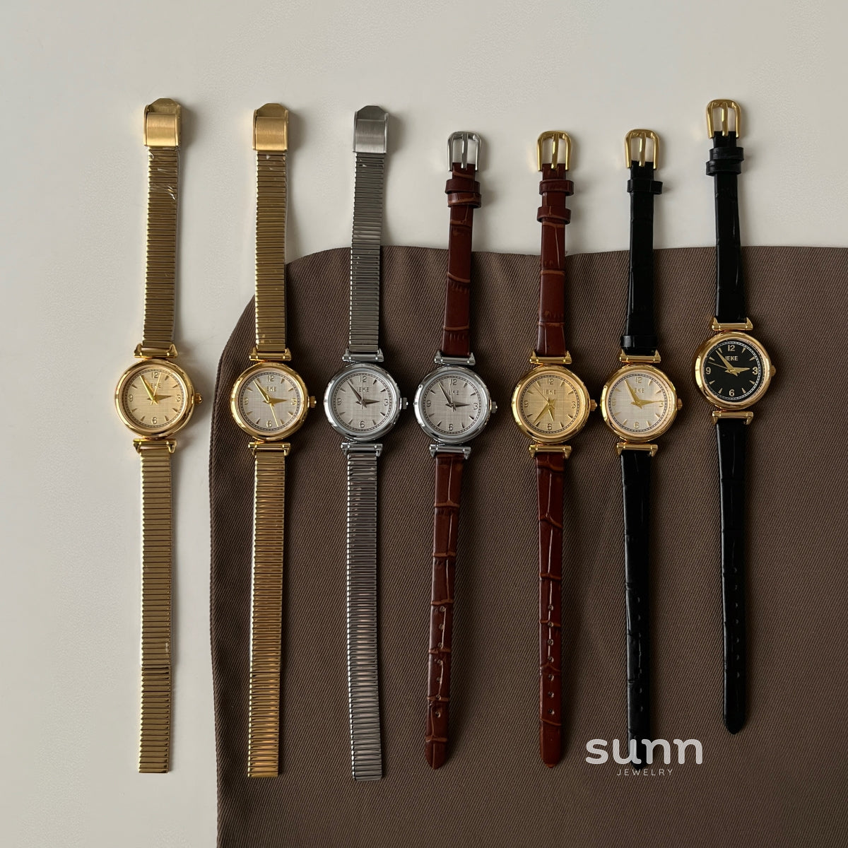 Keily Classic Round Quartz Watch [6ZIHF078]