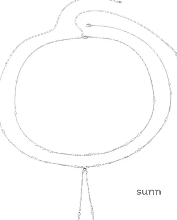Kelahni Crystal Body Chain Set