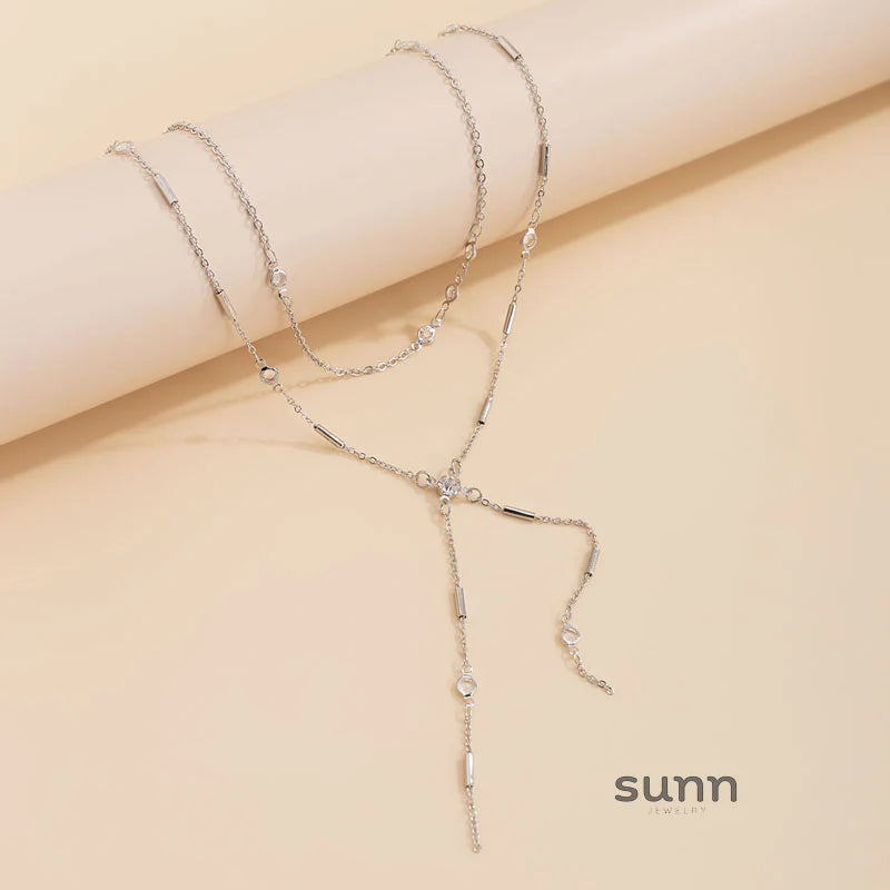 Kelahni Crystal Body Chain Set