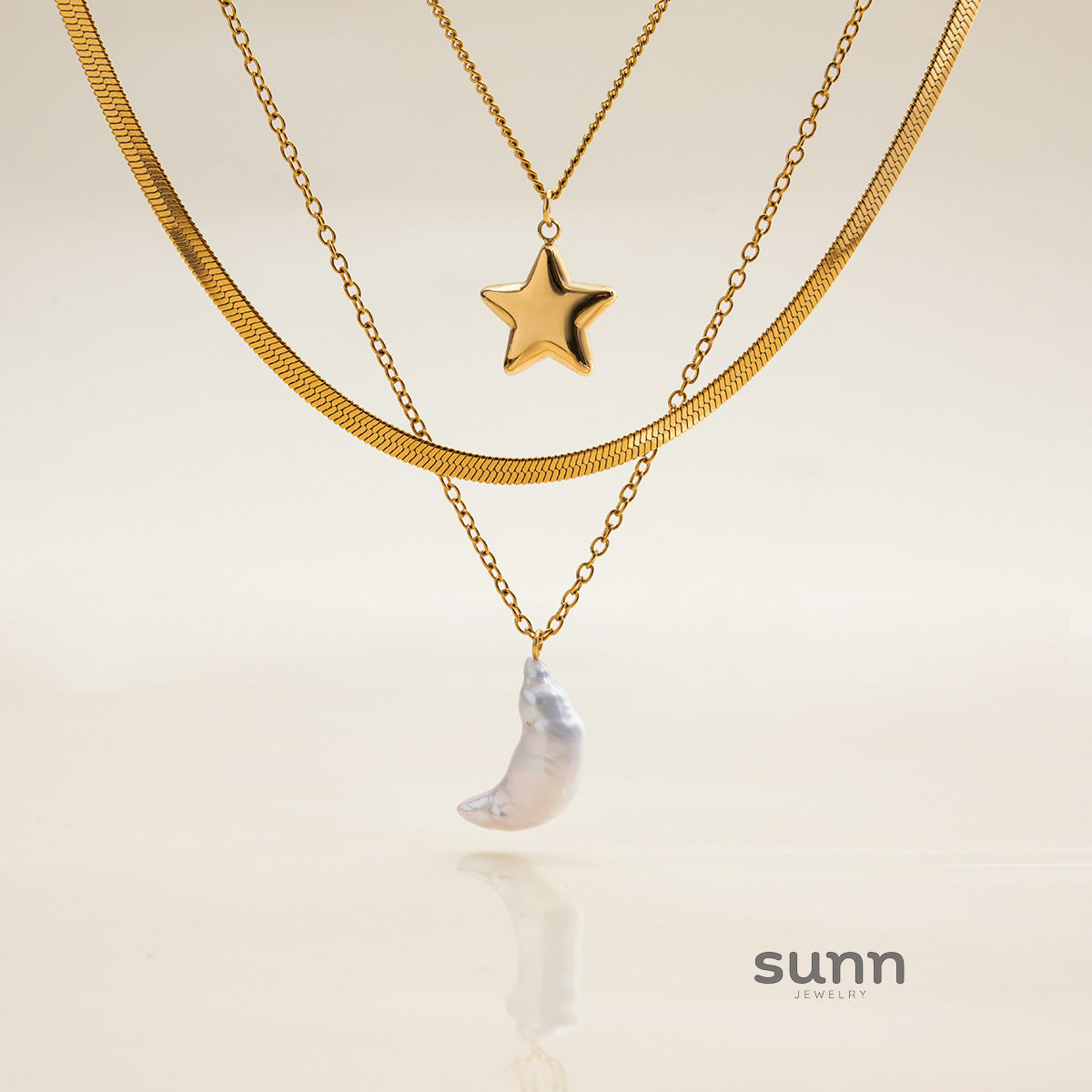 Kelahni Star Moon Jewelry Set [XKE4VBBF]