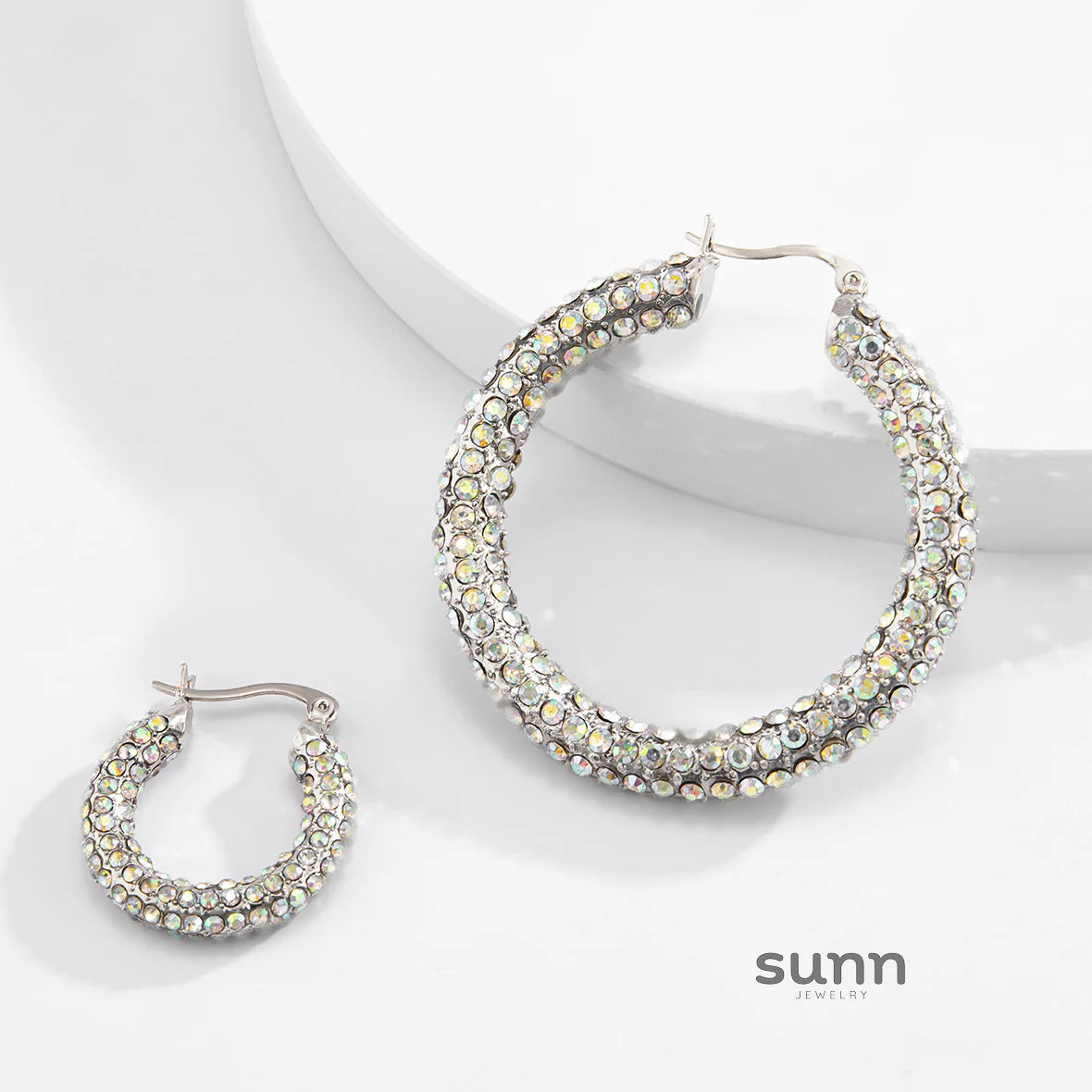 Kelcie Crystal Earring Set