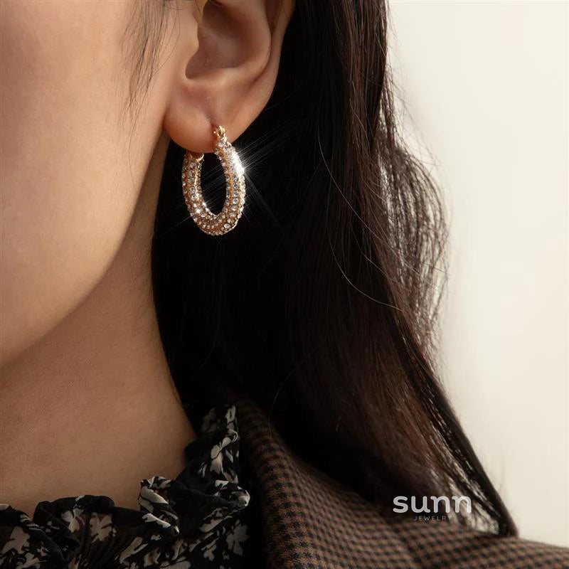 Kelcie Crystal Earring Set