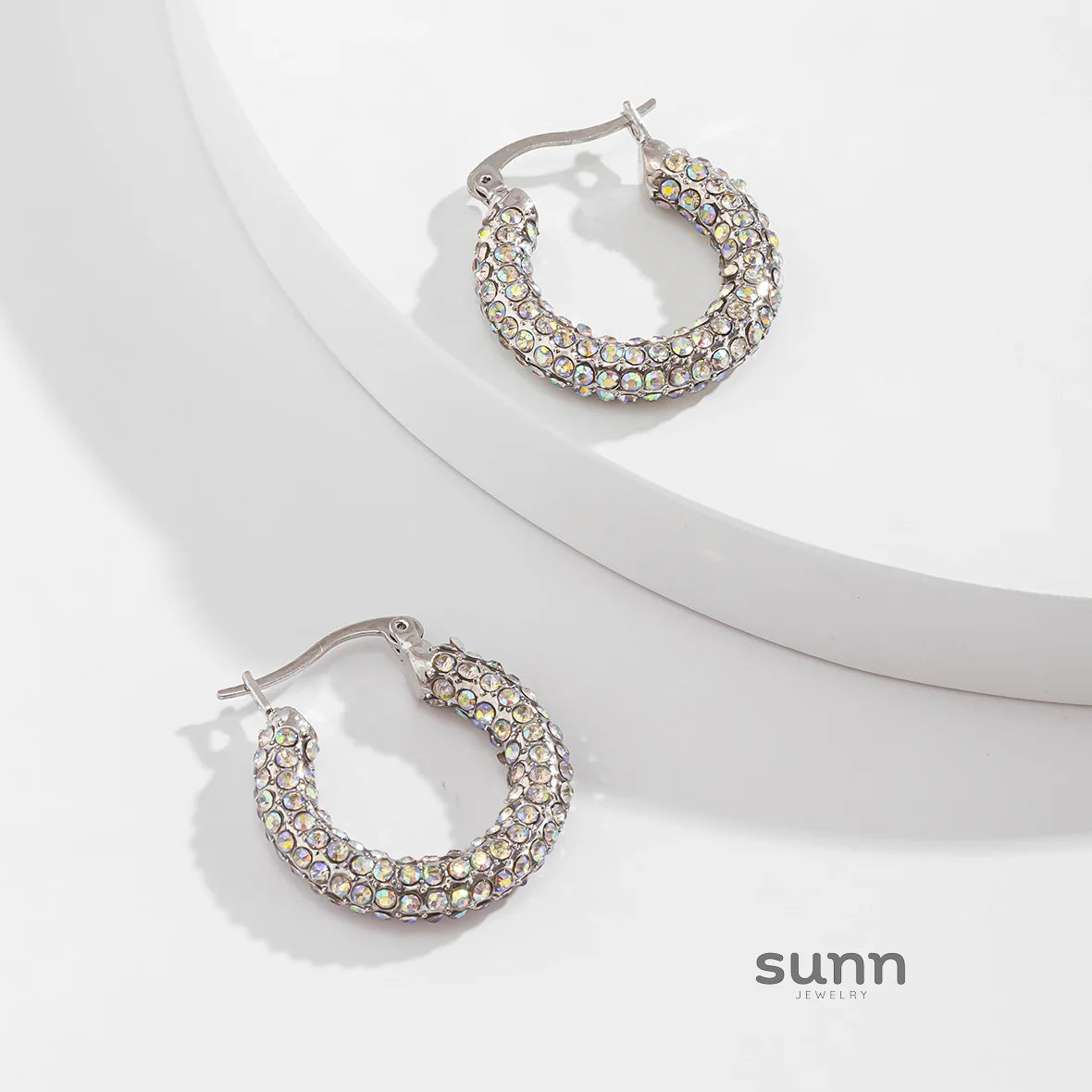 Kelcie Crystal Earring Set