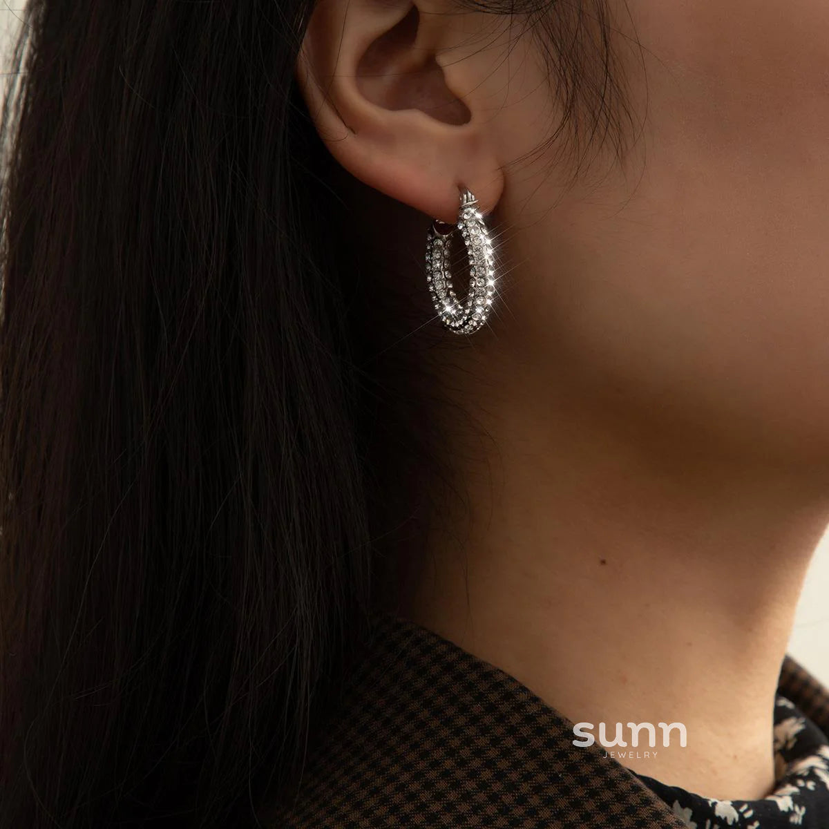 Kelcie Crystal Earring Set