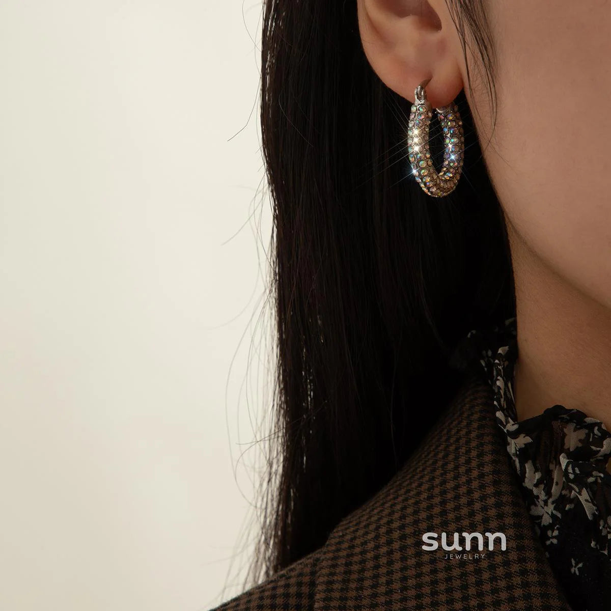 Kelcie Crystal Earring Set