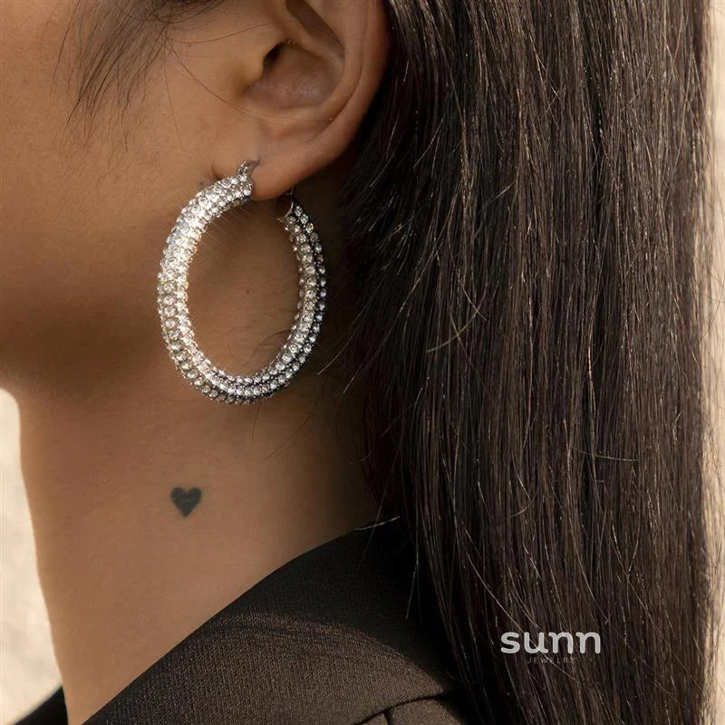 Kelcie Crystal Earring Set
