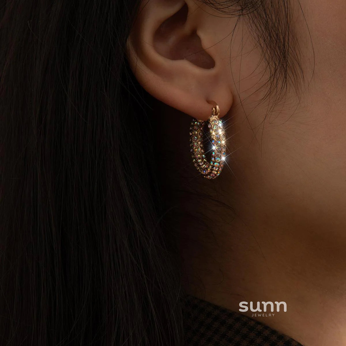 Kelcie Crystal Earring Set