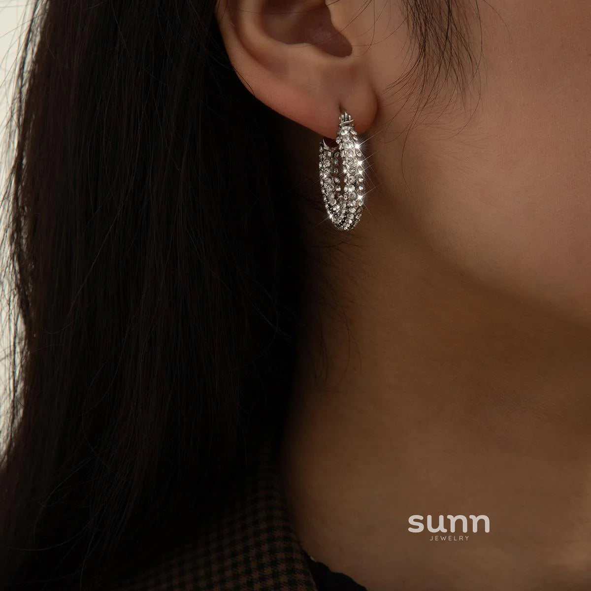 Kelcie Crystal Earring Set