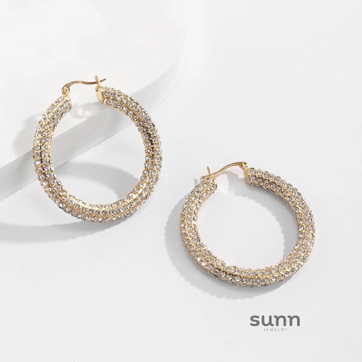 Kelcie Crystal Earring Set