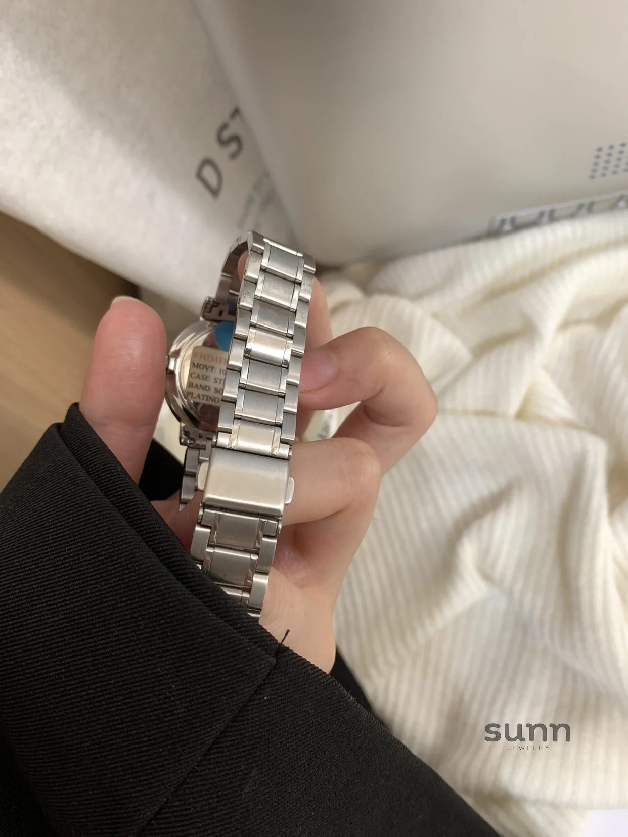 Kelsie Moonlight Mesh Watch
