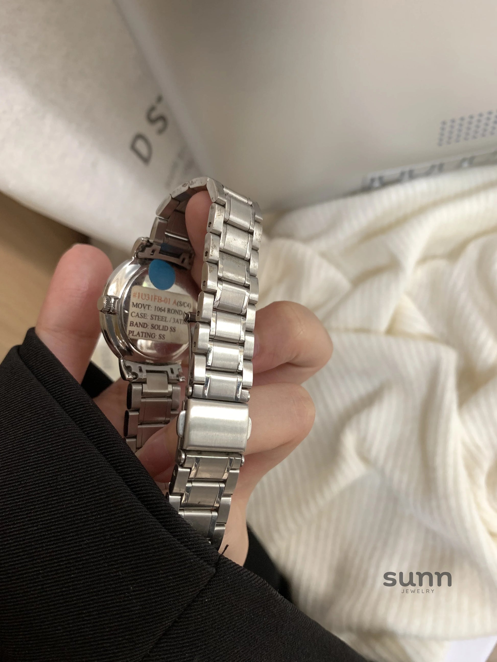 Kelsie Moonlight Mesh Watch
