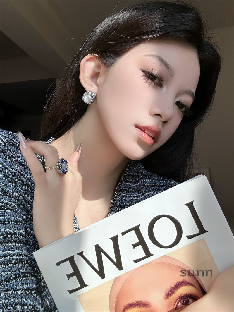 Kemiyah Gold Baroque Pearl Set [78HWY0IE]