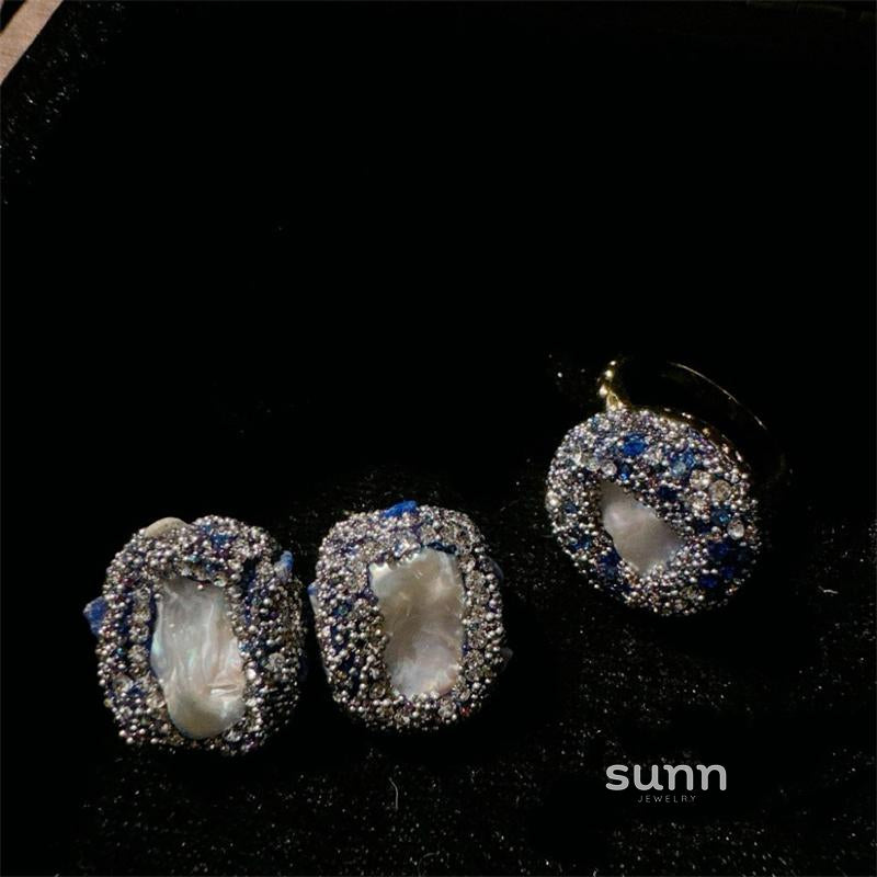 Kemiyah Gold Baroque Pearl Set [S2S6581W]