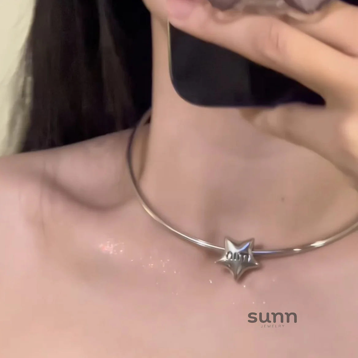 Kemiyah Star Letter Choker